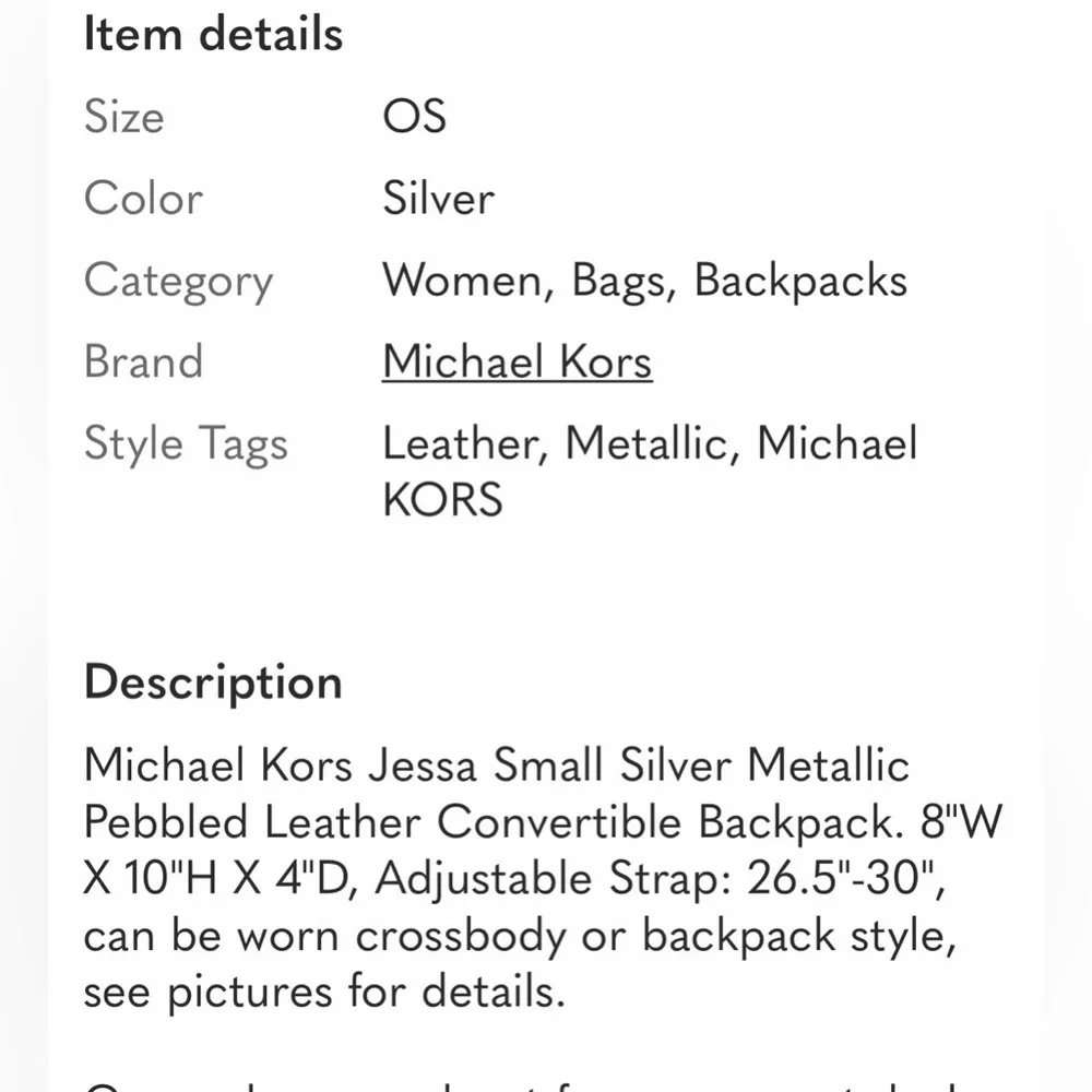 Michael Kors chic compact